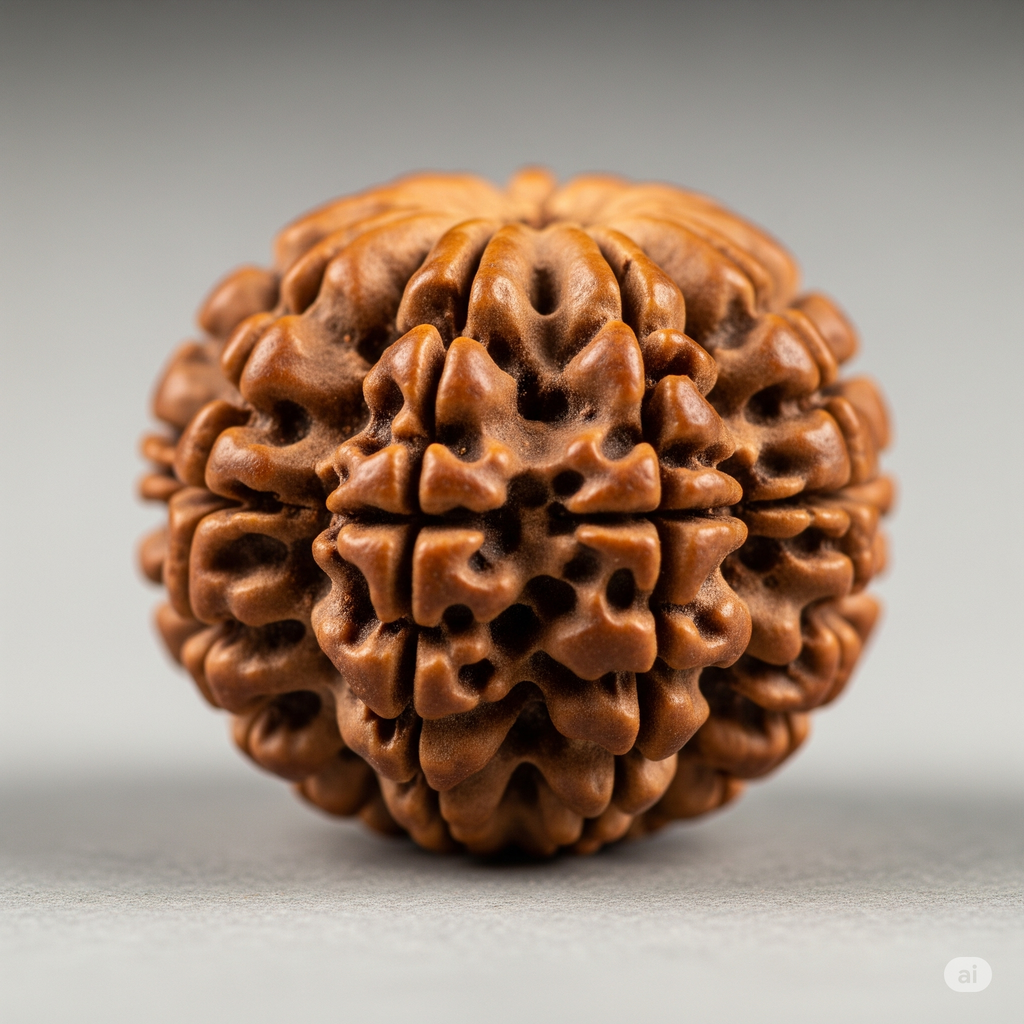 Original 10 Mukhi Rudraksha – Empowered Bead of Lord Vishnu for Protection & Success