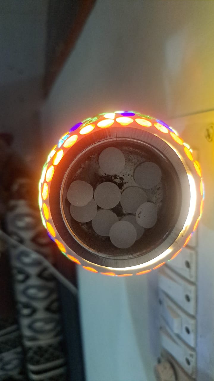 Mosaic Glass Aroma Electric Lamp | Night Light & Fragrance Diffuser